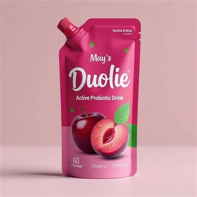 Tovarniška vrečka za izliv Plastična stoječa vrečka za tekočino za večkratno uporabo z izcedkom Vrečka za omako Vrečka za pijačo Vrečka za sadni sok Doypack